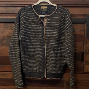 Vintage Woolrich 100% Wool Cardigan